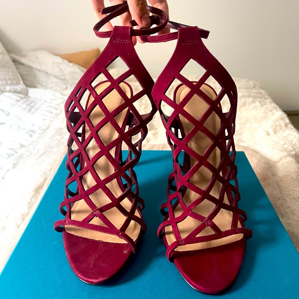 Mesh Foot Covered -  3 1/2 inch heel